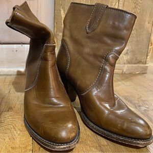 Frye Ankle Booties Leather